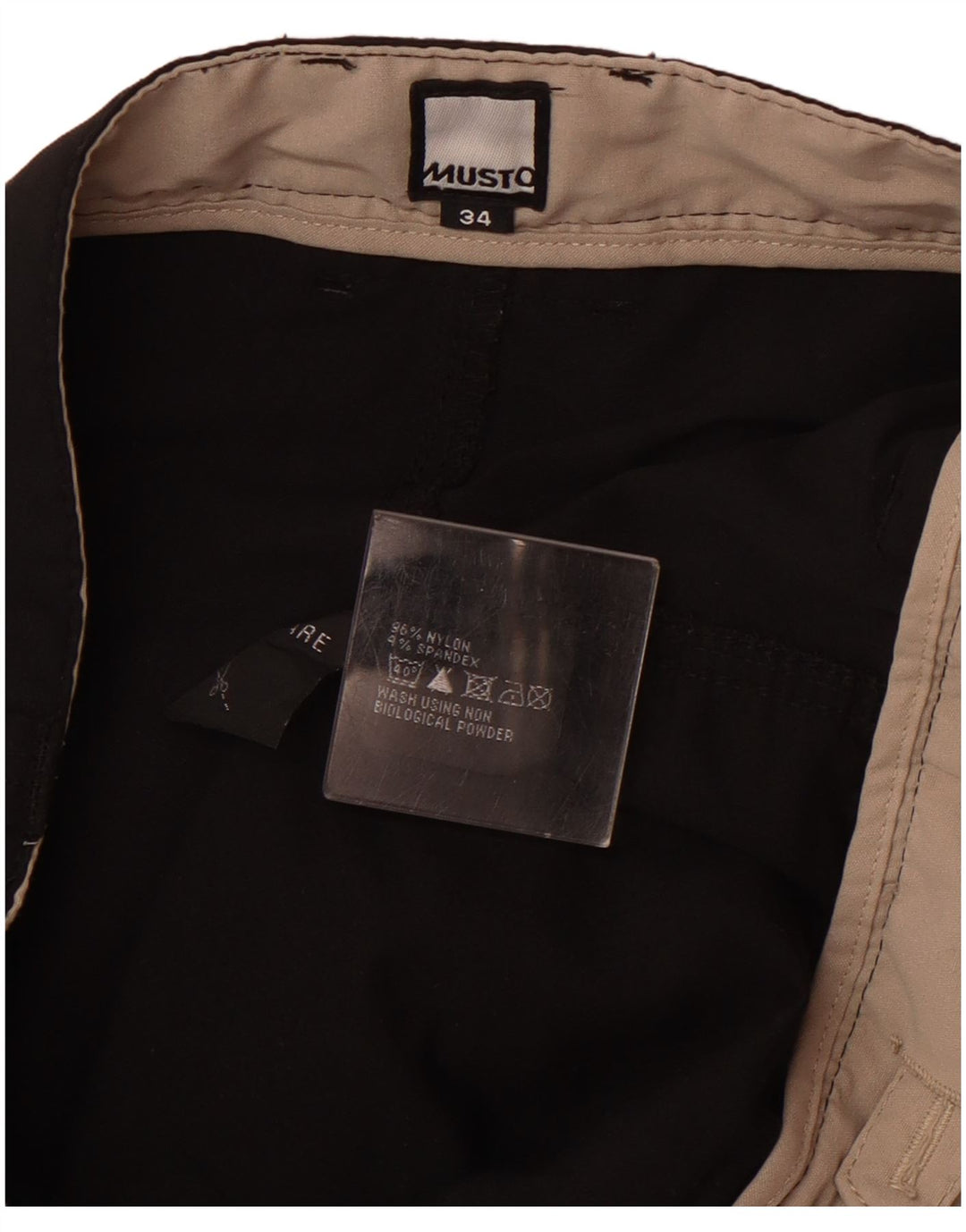 Ανδρικό σορτς Cargo Musto Evolution W34 Large μαύρο νάιλον