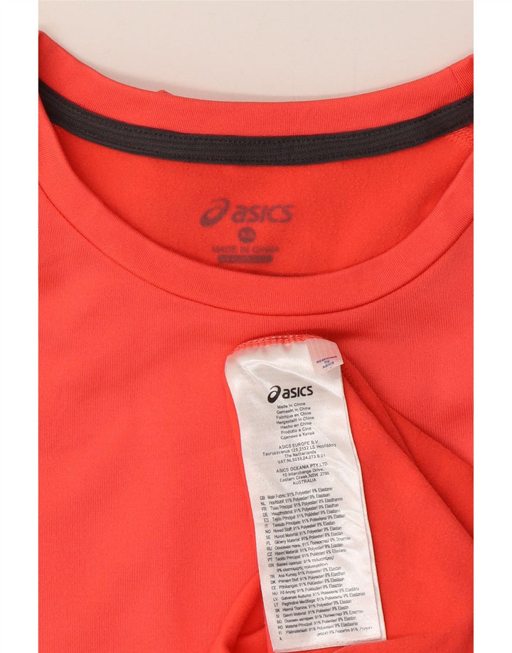 Asics Γυναικείο μακρυμάνικο UK 6 XS Pink Colourblock Polyester