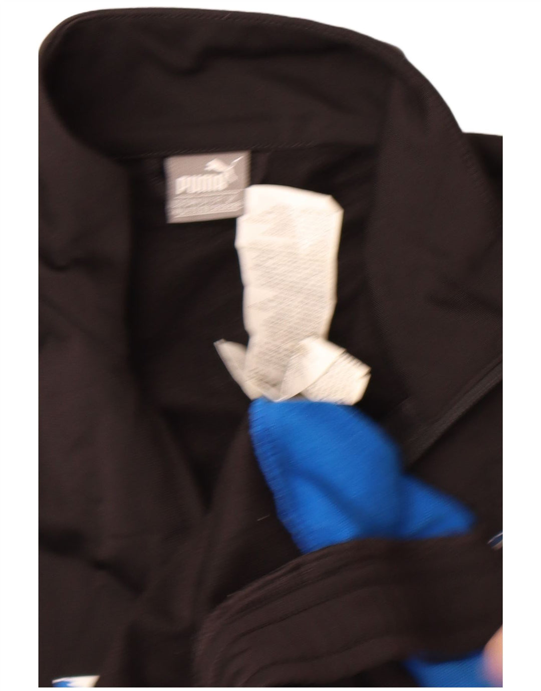 Puma Boys Graphic αθλητική φόρμα Top Jacket 15-16 Years Black Colourblock