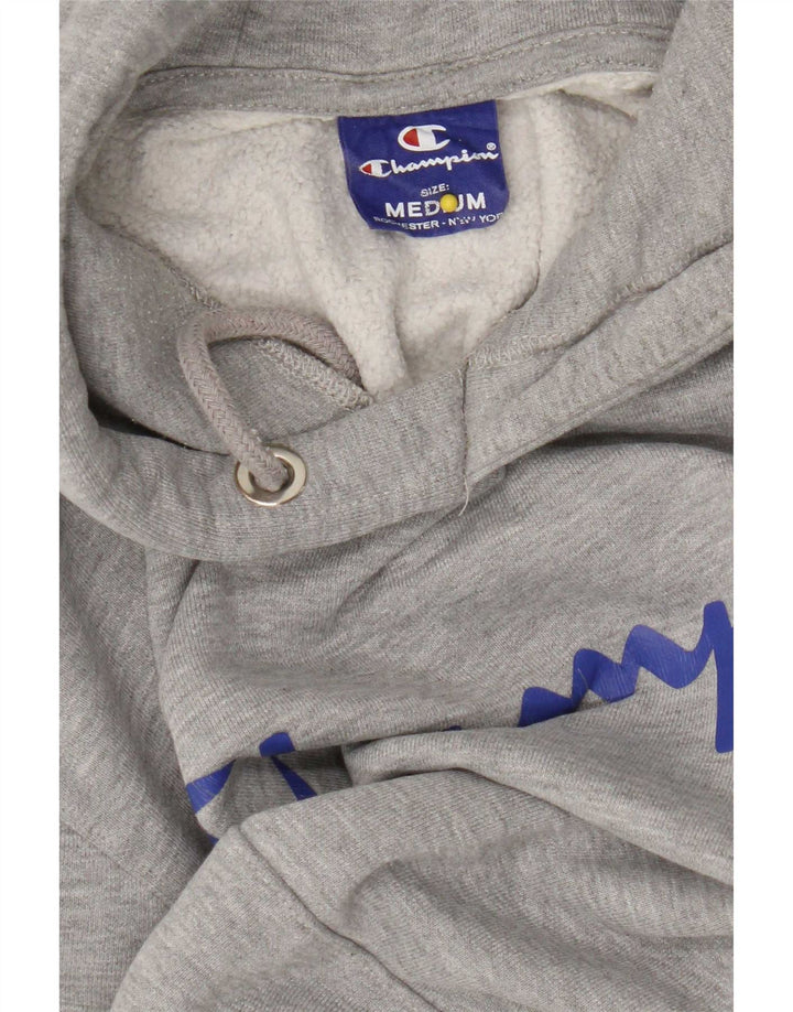 Ανδρικά γραφικά κουκούλα Champion Medium Grey Flecked