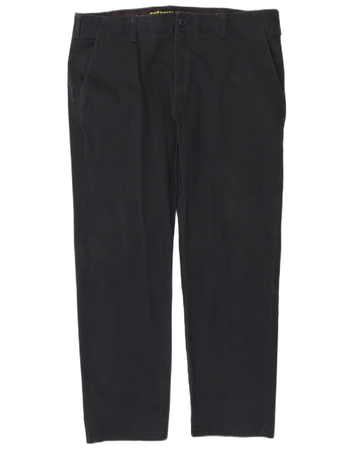 Ανδρικό ίσιο παντελόνι Chino LEE Extreme Motion W40 L32 Navy Blue Cotton