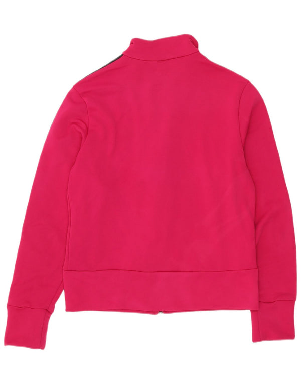 Γυναικεία αθλητική φόρμα Adidas Top Jacket UK 12 Medium Pink Polyester