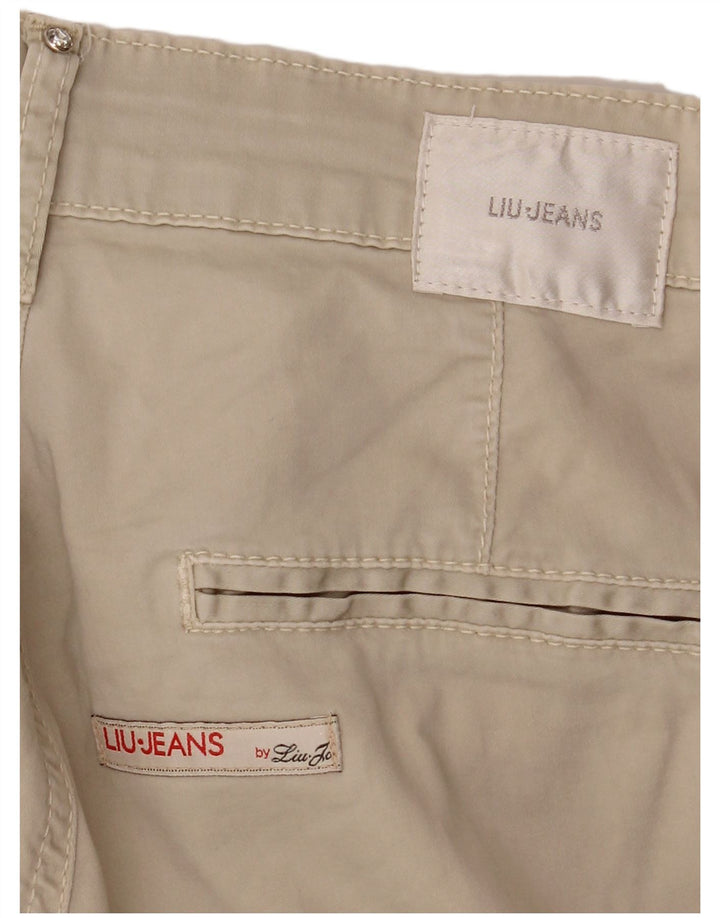 LIU JO Γυναικείο Slim παντελόνι Chino W28 L34 Beige