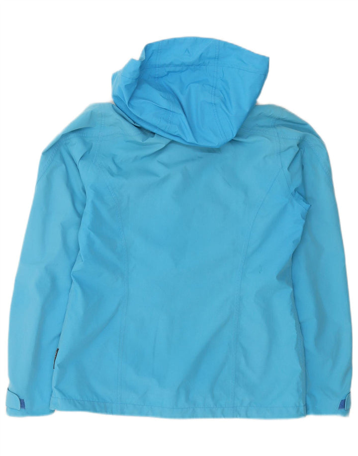 Schoffel Γυναικείο μπουφάν βροχής με κουκούλα UK 10 Small Blue Polyester