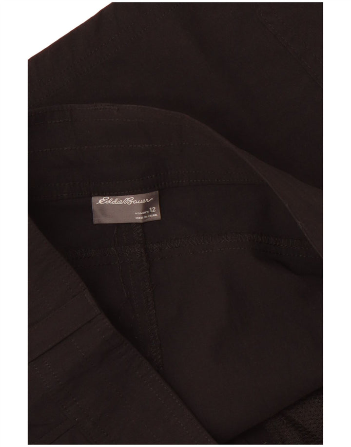 EDDIE BAUER Γυναικείο Σορτς Cargo US 12 Large W34 Μαύρο