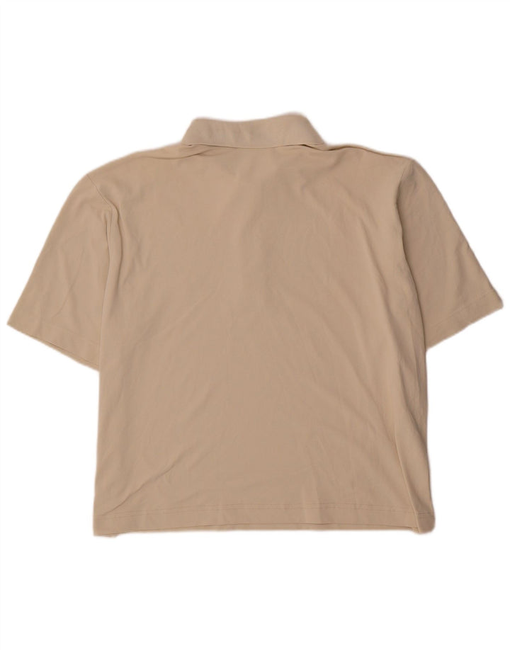 Ανδρικό μπλουζάκι πόλο Chervo IT 48 Medium Beige Nylon
