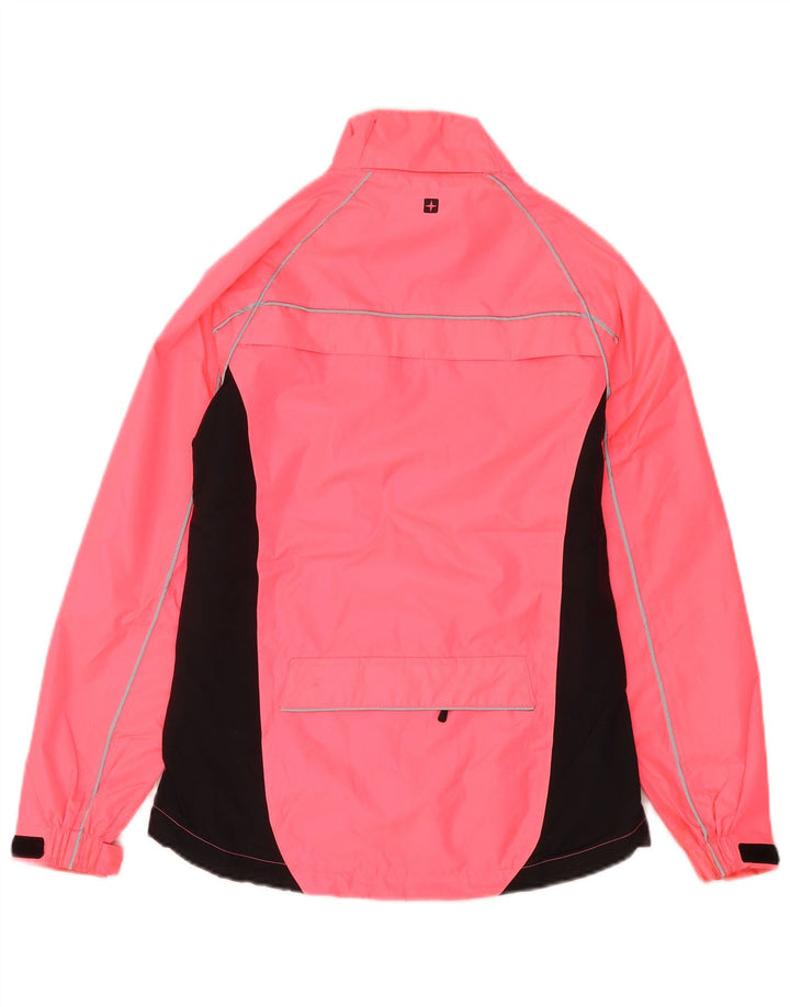 Mountain Warehouse Γυναικείο Rain Jacket UK 6 XS Pink Colourblock Polyester