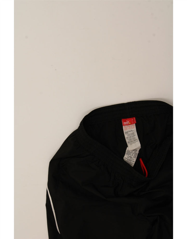 PUMA Mens Tracksuit Trousers Medium Black Polyester Vintage Puma and Second-Hand Puma from Messina Hembry 