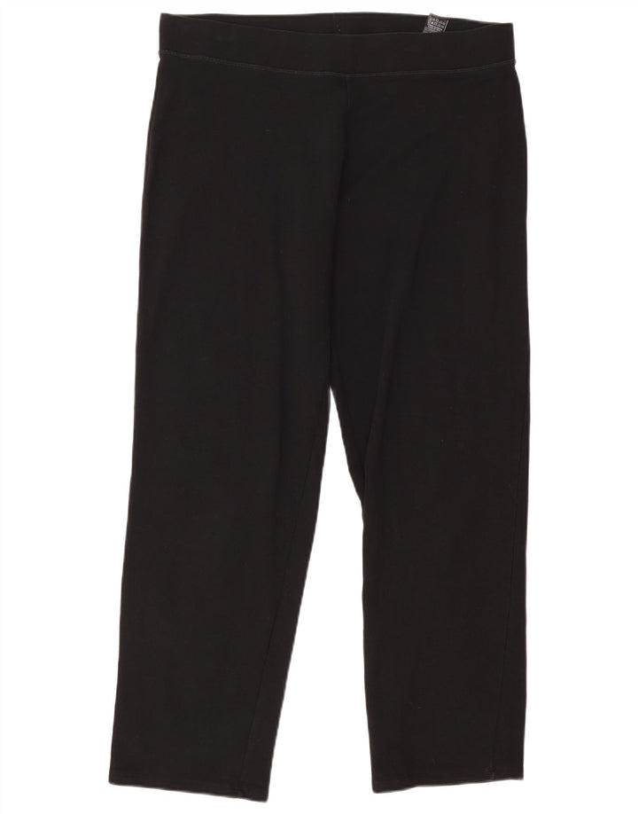 Marks & Spencer Γυναικεία Κολάν UK 16 Large Black Cotton