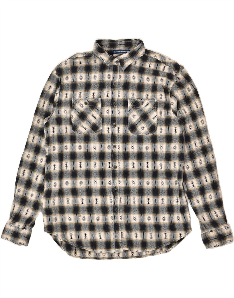 OLD NAVY Mens Shirt XL Black Check Cotton Vintage Old Navy and Second-Hand Old Navy from Messina Hembry 