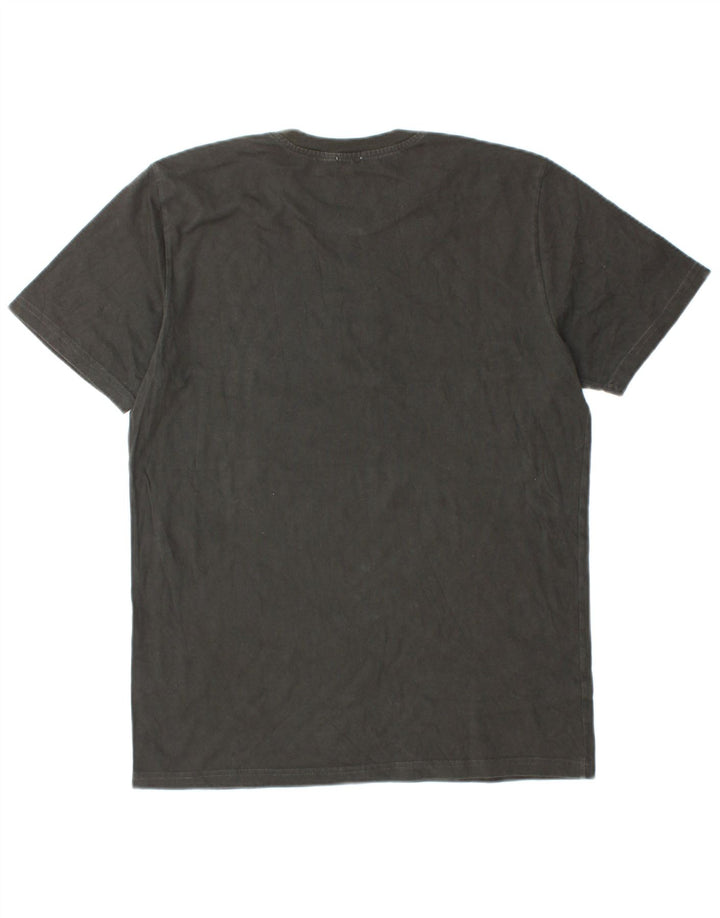 PAUL SMITH Ανδρικό γραφικό T-Shirt Top Μικρό μαύρο βαμβακερό