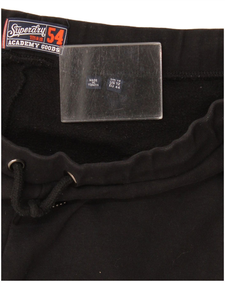 Γυναικεία αθλητική φόρμα Superdry Παντελόνι UK 16 Large Μαύρο