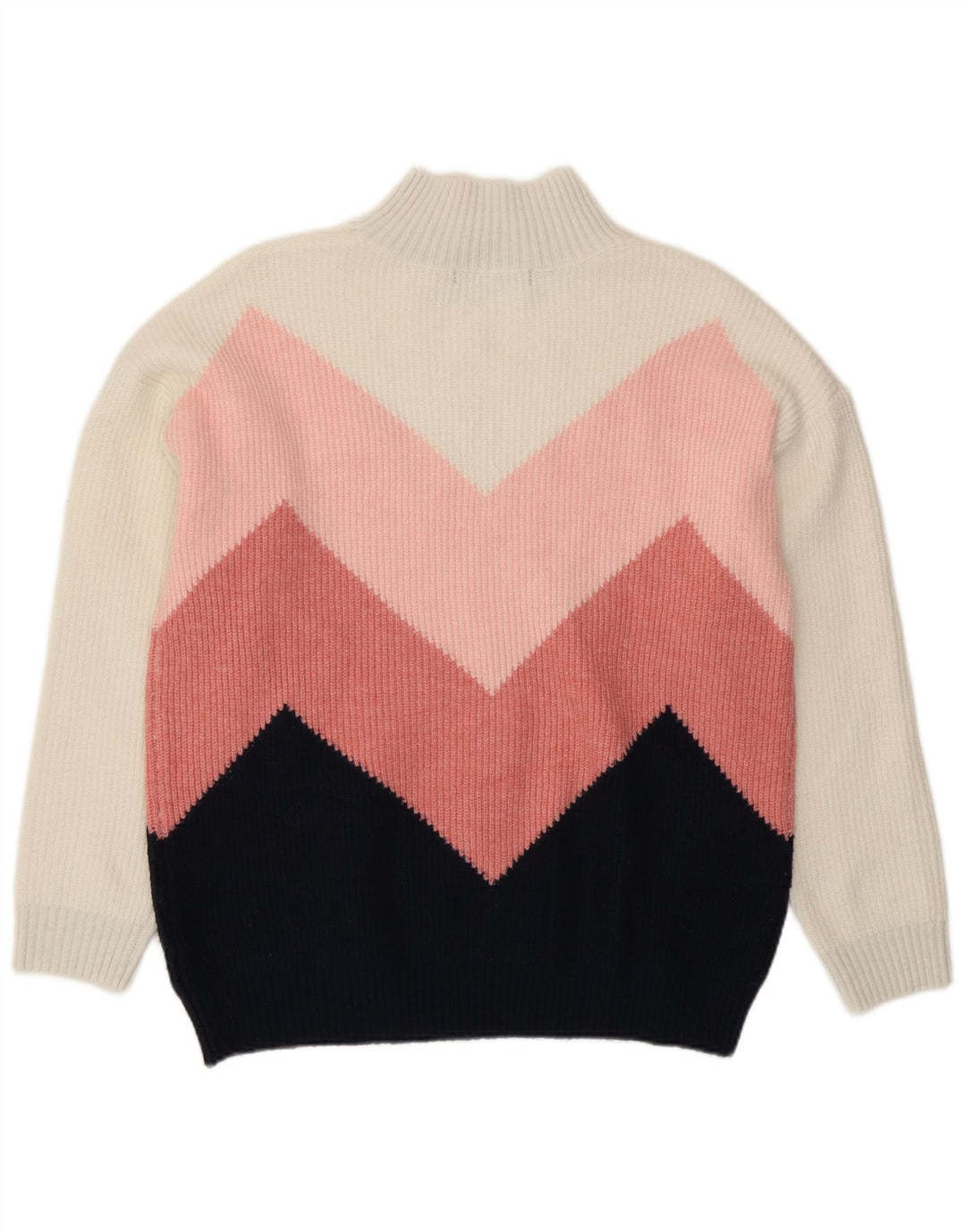 Marks & Spencer Γυναικείο πουλόβερ με λαιμό χελώνα UK 12 μεσαίο πολύχρωμο