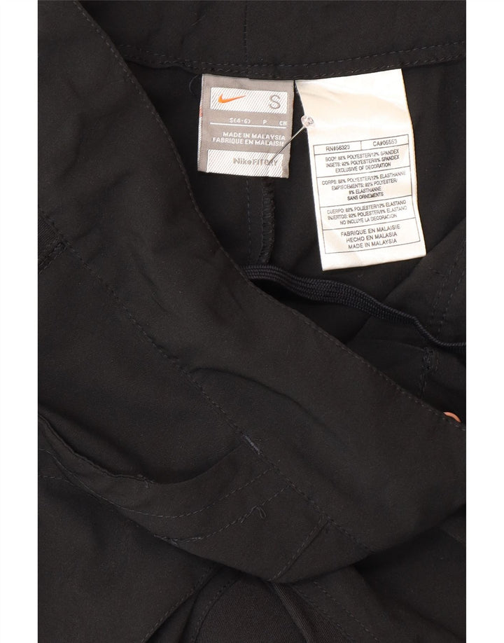 Nike Γυναικείο παντελόνι Capri US 4/6 Small W30 L21 Μαύρο Αθλητικό Πολυεστέρα