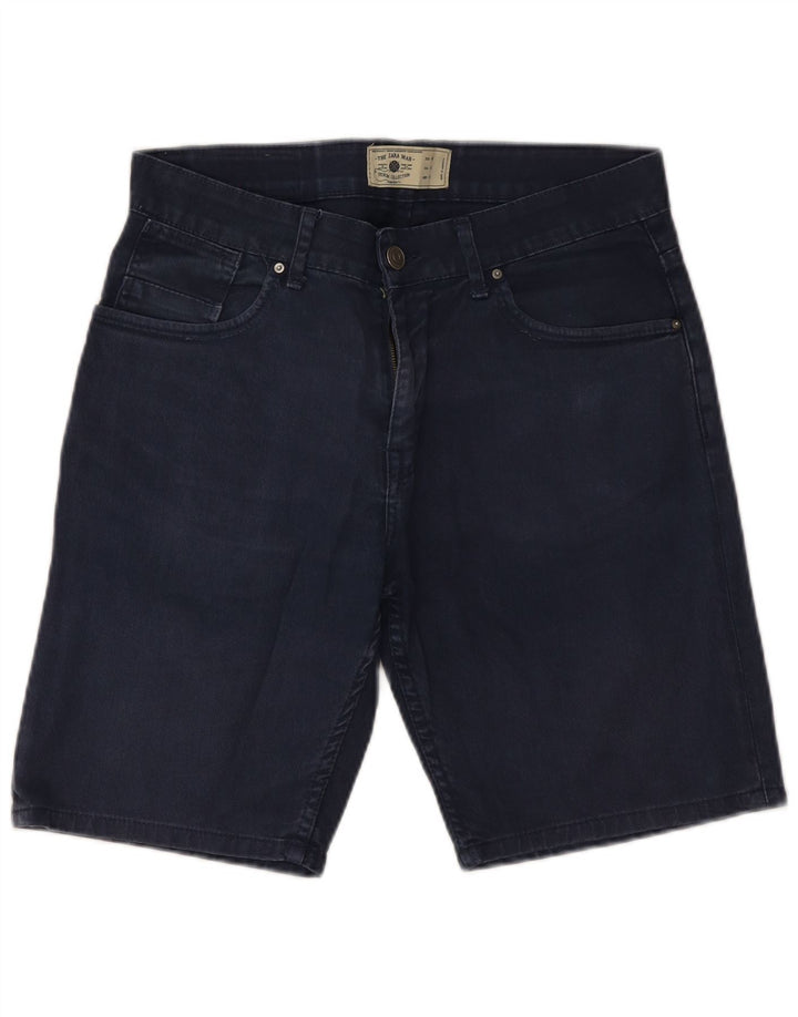 Zara Ανδρικό τζιν σορτς EU 40 Medium W31 Navy Blue