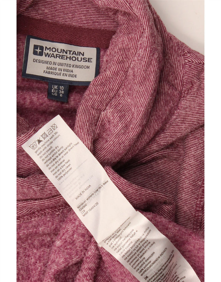 MOUNTAIN WAREHOUSE Γυναικεία φούτερ Jumper UK 10 Small Burgundy ριγέ