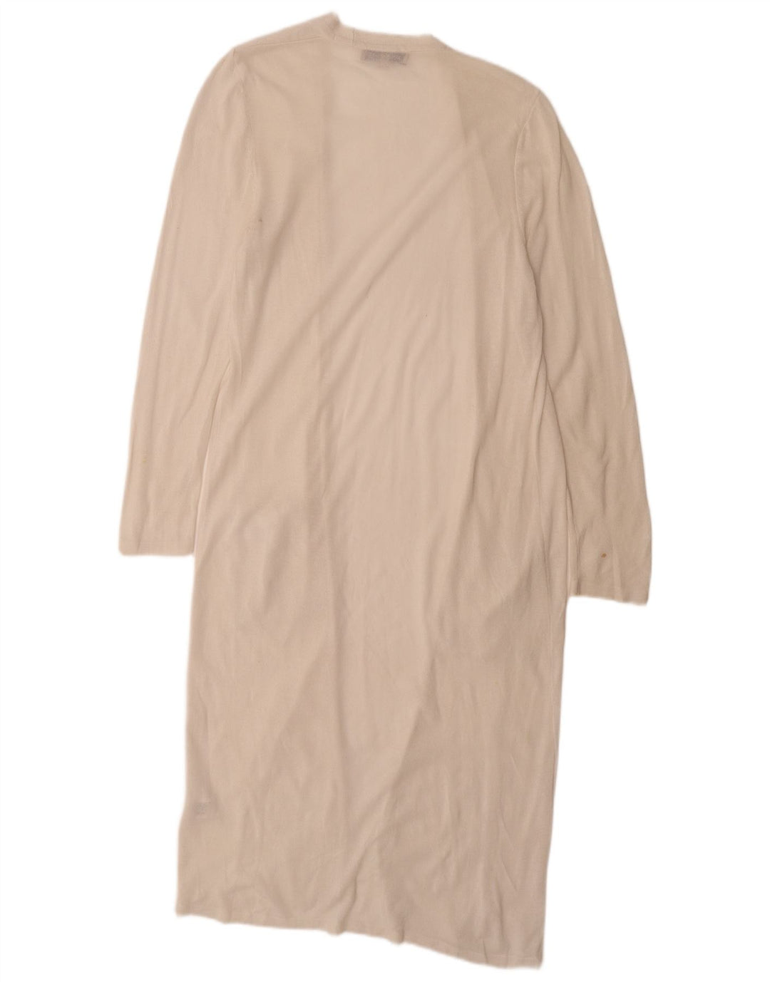Marks & Spencer Γυναικείο πουλόβερ Longline Cardigan UK 14 Medium Off White