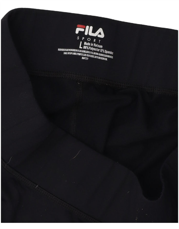 Γυναικείο αθλητικό σορτς FILA UK 14 Large Navy Blue Polyester