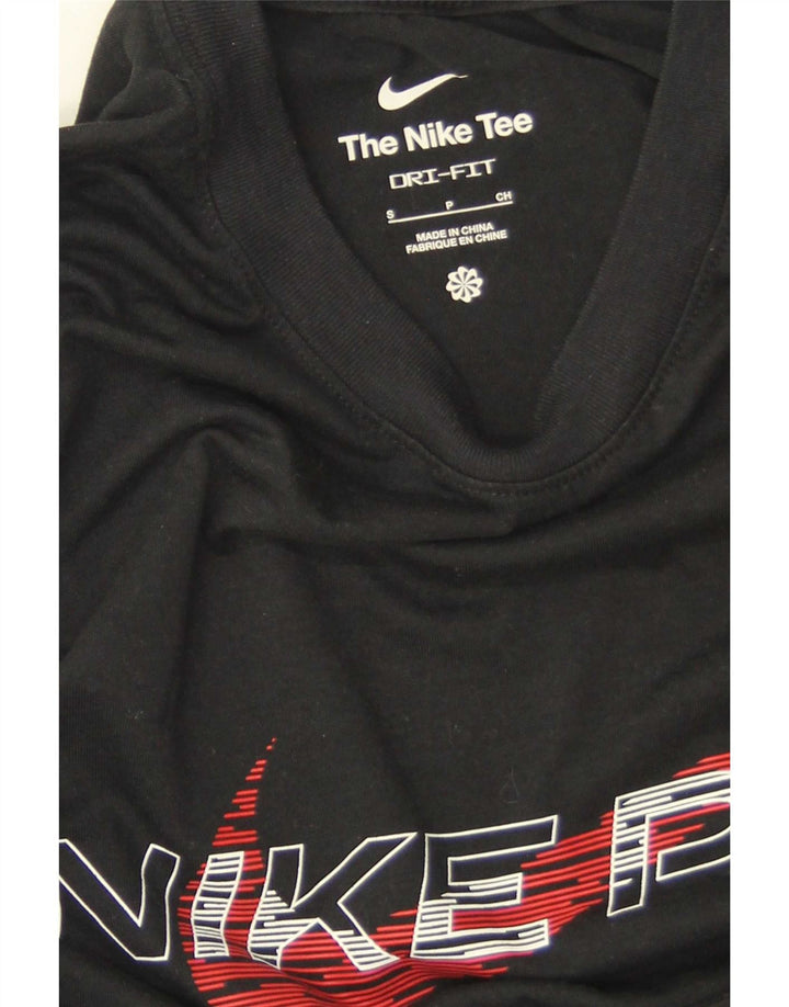 Μπλουζάκι με γραφικά Nike, ανδρικό Dri Fit, σε μαύρο χρώμα