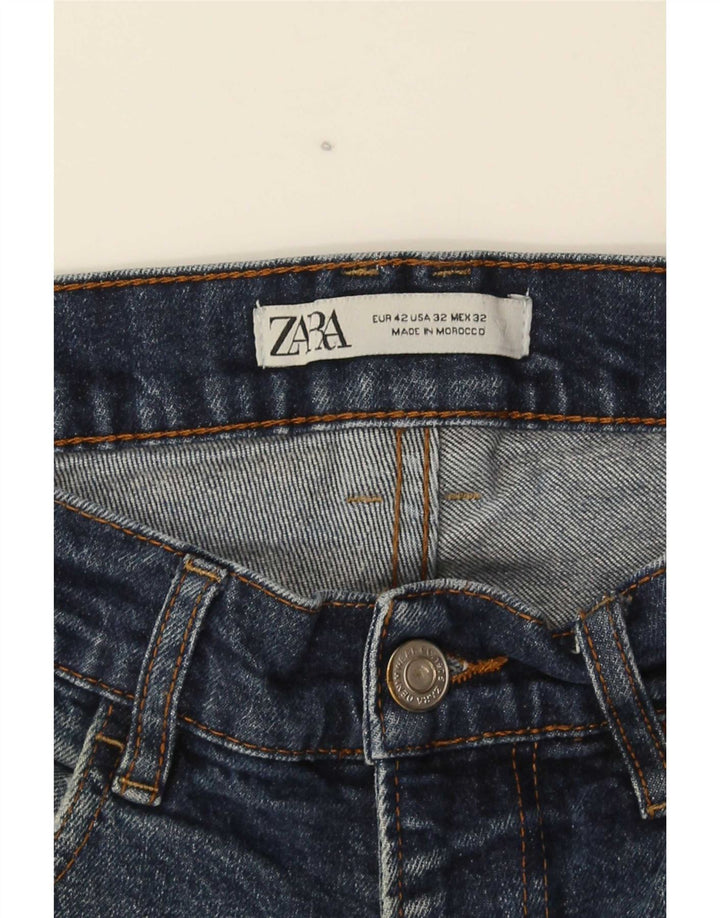 Zara Ανδρικό Slim Jeans EU42 Large W32 L28 Navy Blue