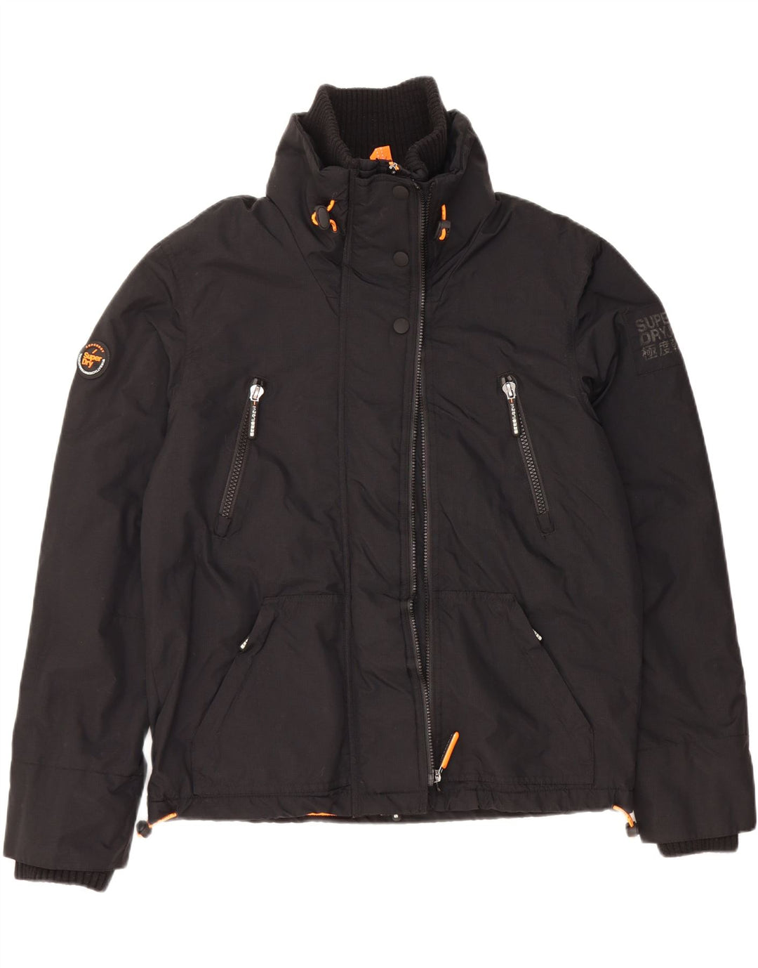 Ανδρικό μπουφάν SUPERDRY Windbreaker UK 40 Large Black Nylon