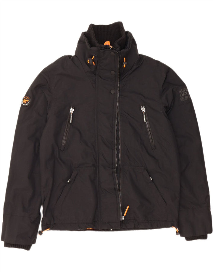 Ανδρικό μπουφάν SUPERDRY Windbreaker UK 40 Large Black Nylon