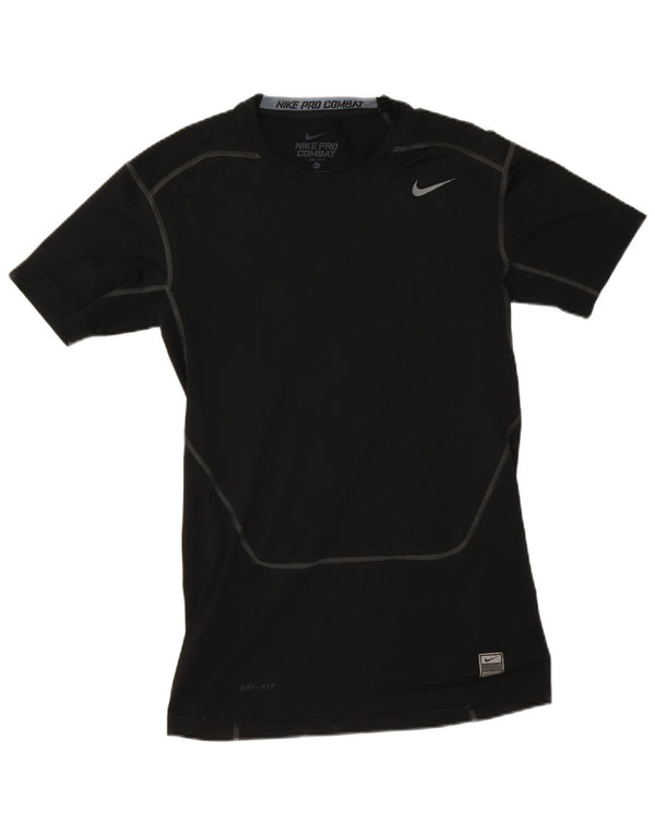 Ανδρικό γραφικό μπλουζάκι Nike ανδρικό Dri Fit Top XL μαύρο έγχρωμο πολυεστέρας