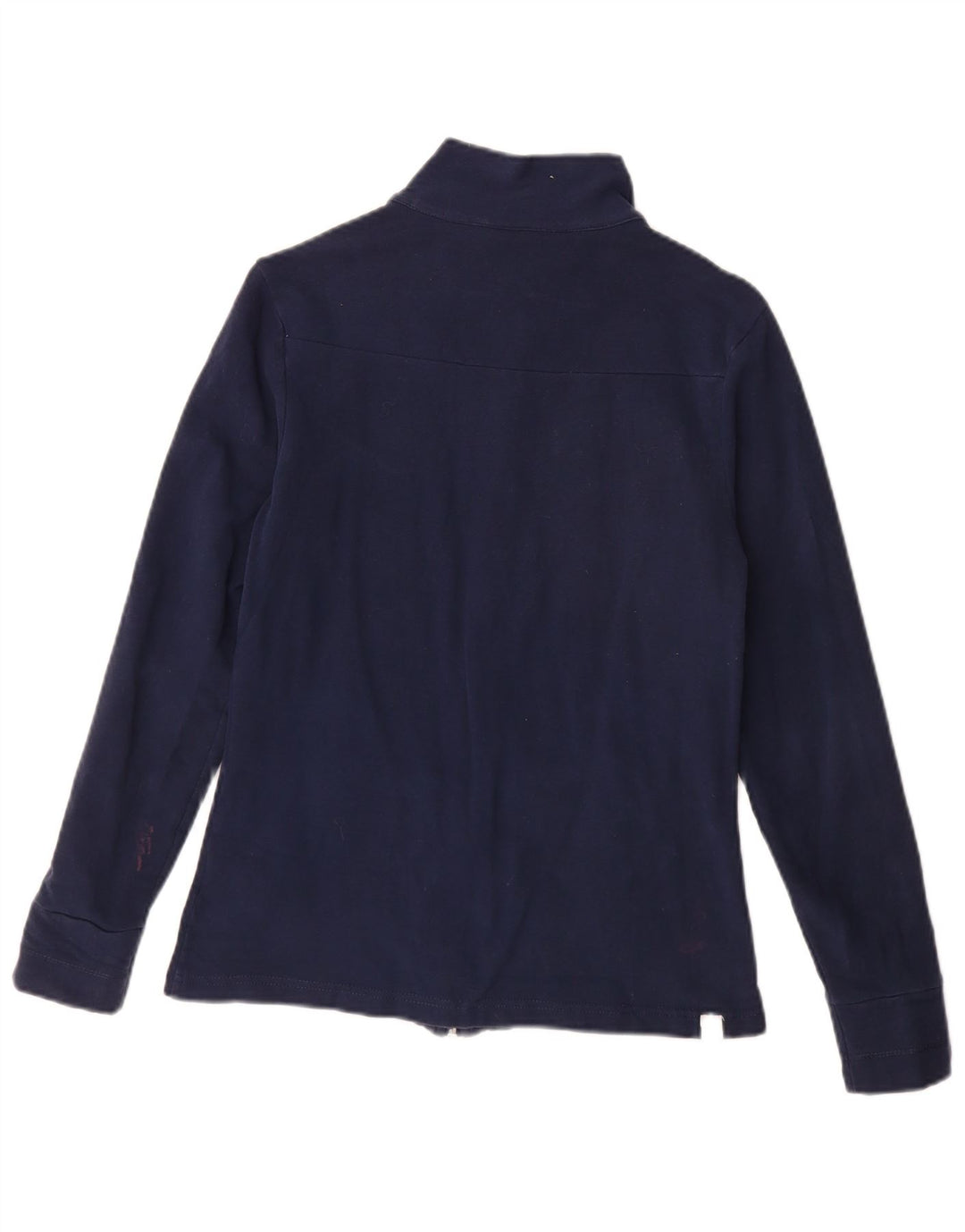 Γυναικεία αθλητική φόρμα ADIDAS Top Jacket UK 12 Medium Navy Blue Cotton