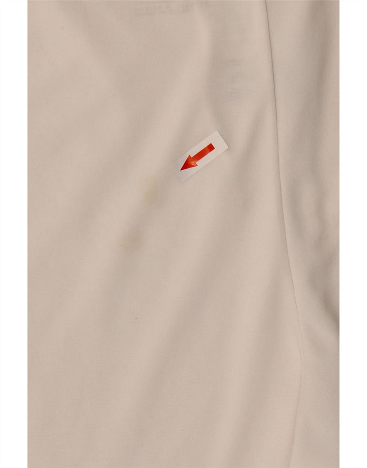 Ανδρικό αθλητικό σορτς Nike Dri Fit με μεγάλο λευκό πολυεστέρα