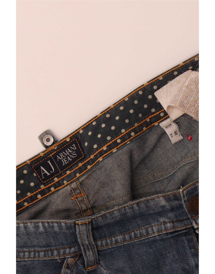 Armani Γυναικείο Slim Jeans W32 L27 Μπλε βαμβακερό