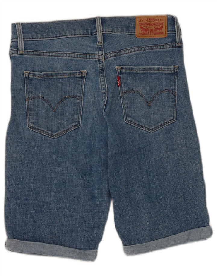 Γυναικείο τζιν σορτς Levi's W26 μικρό μπλε βαμβακερό