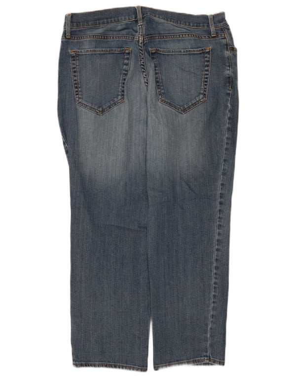 Eddie Bauer Γυναικείο Boyfriend Cropped Jeans US 8 Medium W30 L25 Blue Cotton