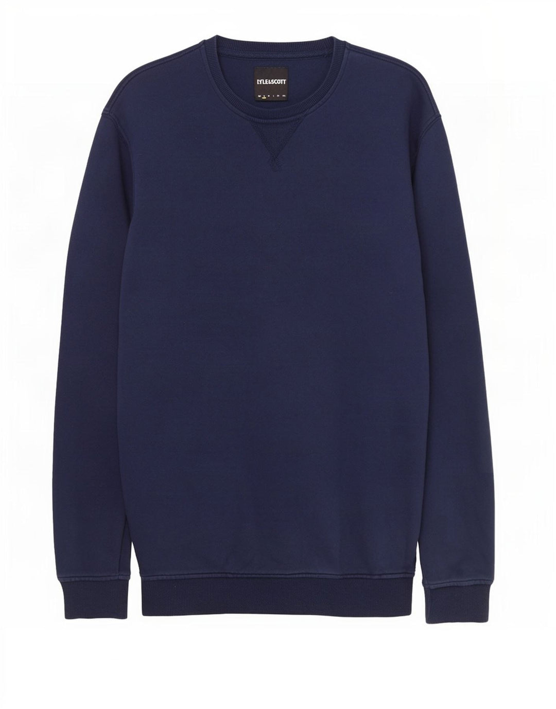 Ανδρικό φούτερ Lyle & Scott Jumper Small Navy Blue Cotton