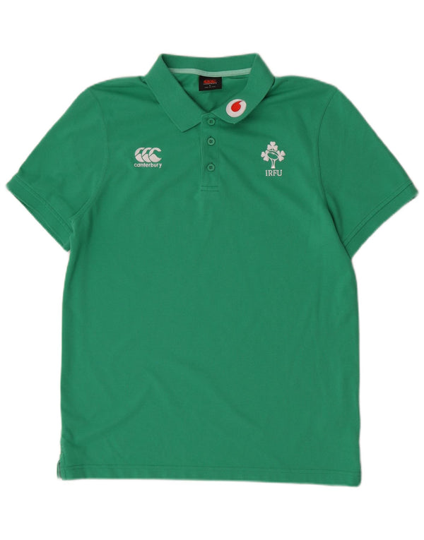Canterbury Ανδρικό πουκάμισο IRFU Polo Large Green Polyester
