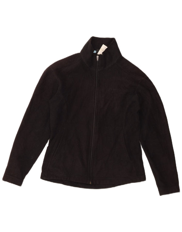 Patagonia Γυναικείο Fleece Jacket UK 10 Small Black Polyester