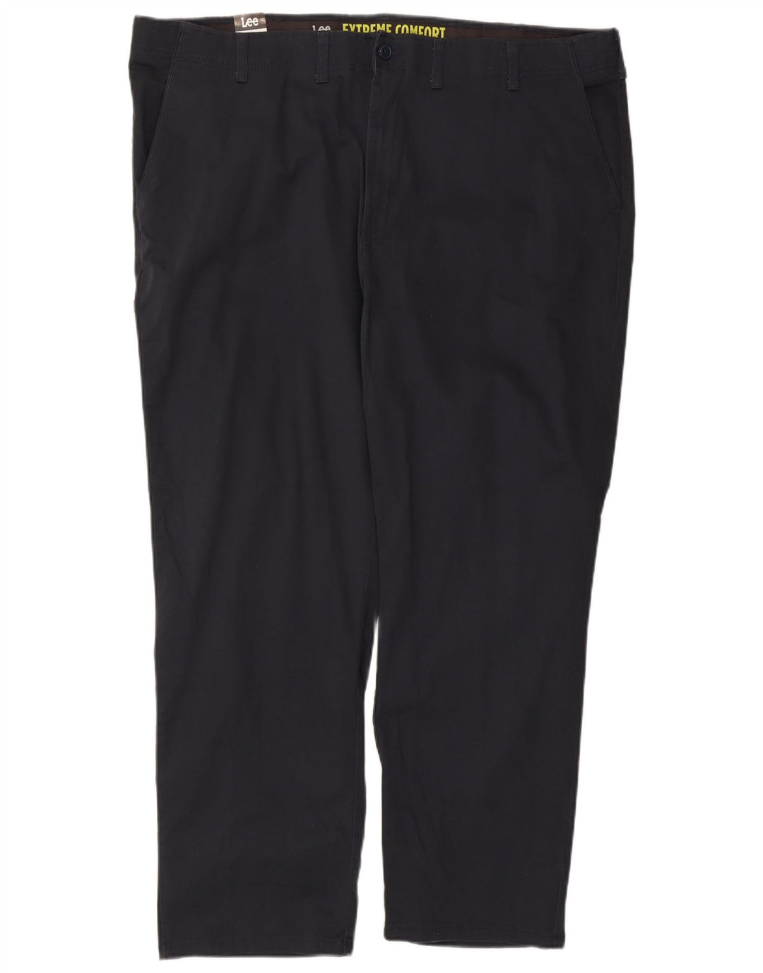 Ανδρικό ίσιο παντελόνι Chino LEE Extreme Comfort W48 L30 Navy Blue Cotton