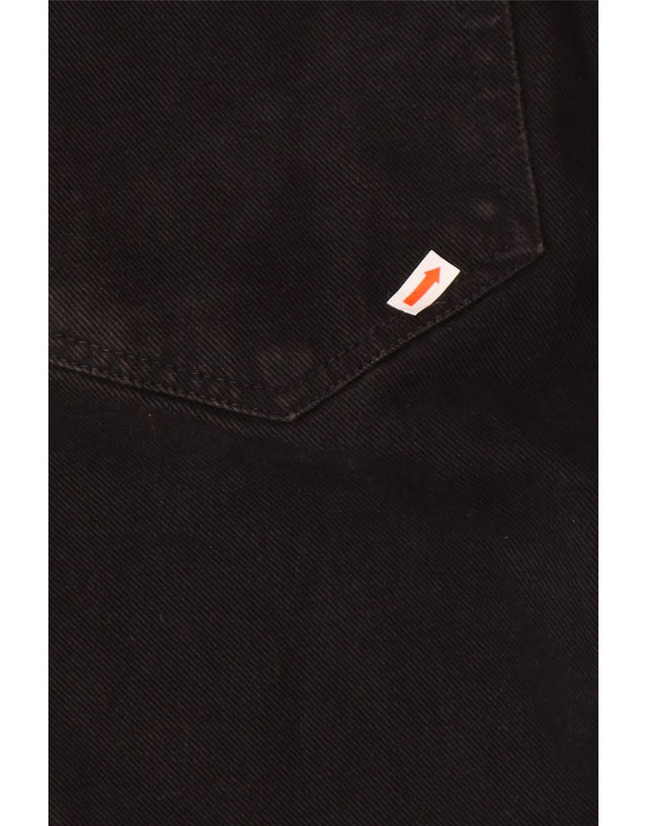 Γυναικείο τζιν κωνικό CALVIN KLEIN W36 L34 Μαύρο βαμβακερό