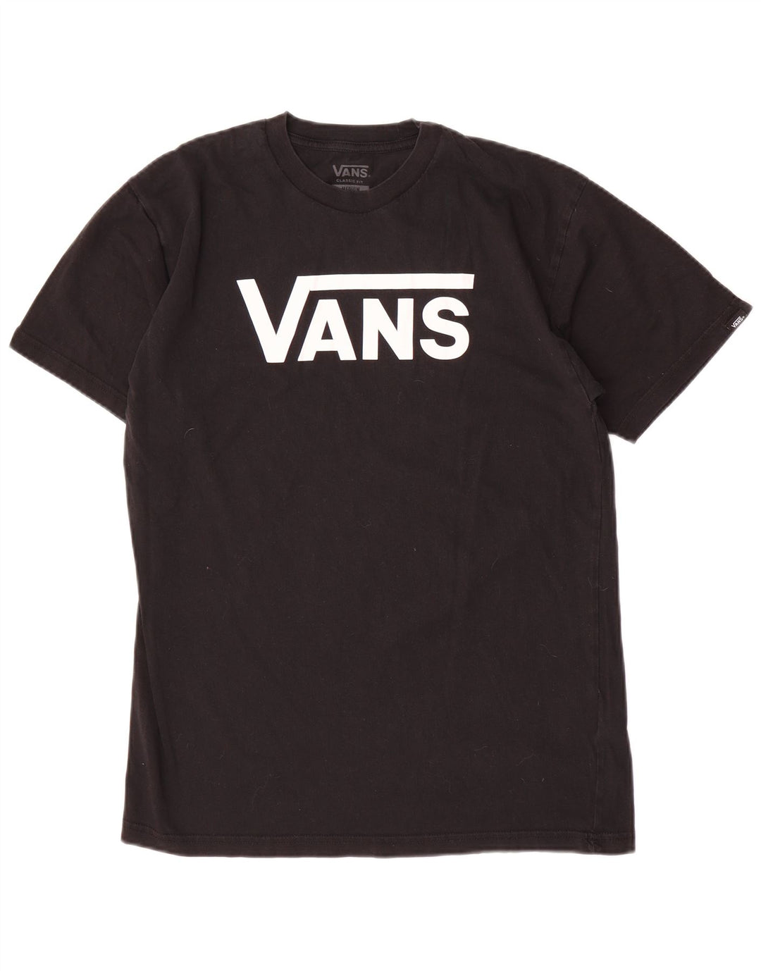 Ανδρικό T-Shirt Vans Classic Fit Top Μεσαίο μαύρο βαμβακερό