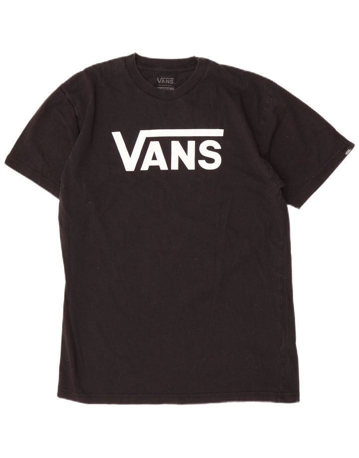 Ανδρικό T-Shirt Vans Classic Fit Top Μεσαίο μαύρο βαμβακερό