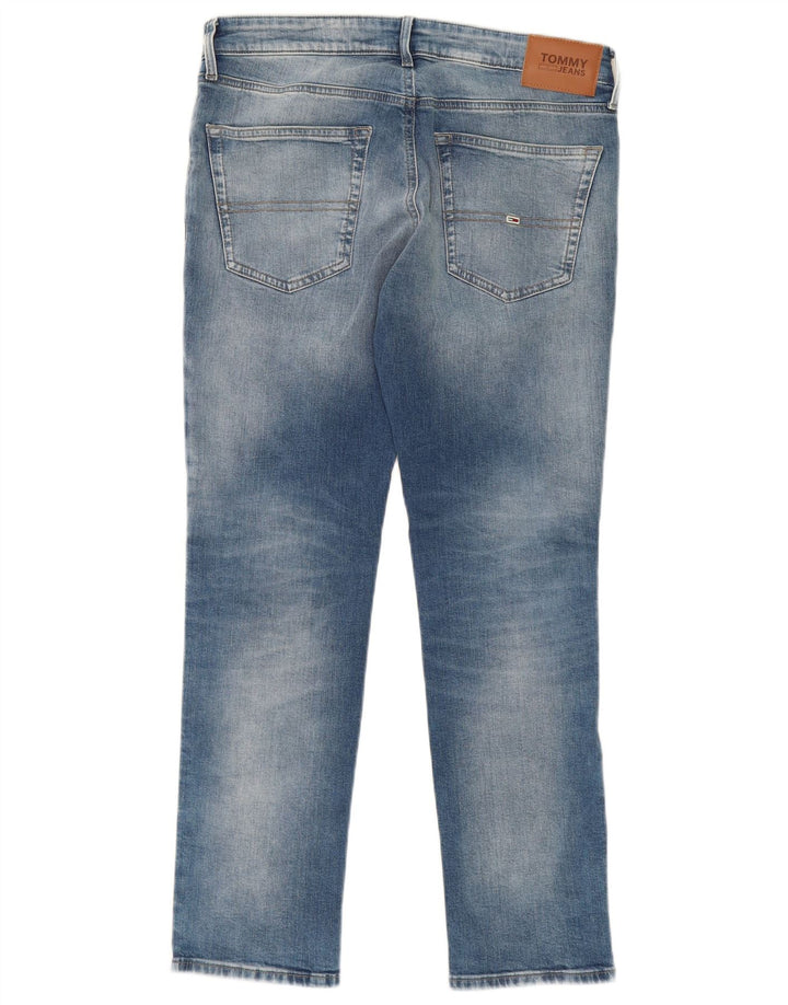 TOMMY HILFIGER Ανδρικό Scanton Slim Jeans W34 L30 Μπλε βαμβακερό