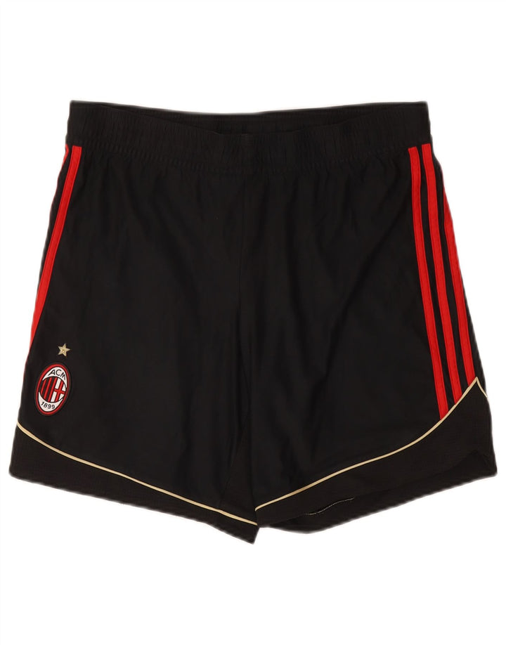 Ανδρικό σορτς Adidas AC Milan, μεσαίο μαύρο πολυεστέρα
