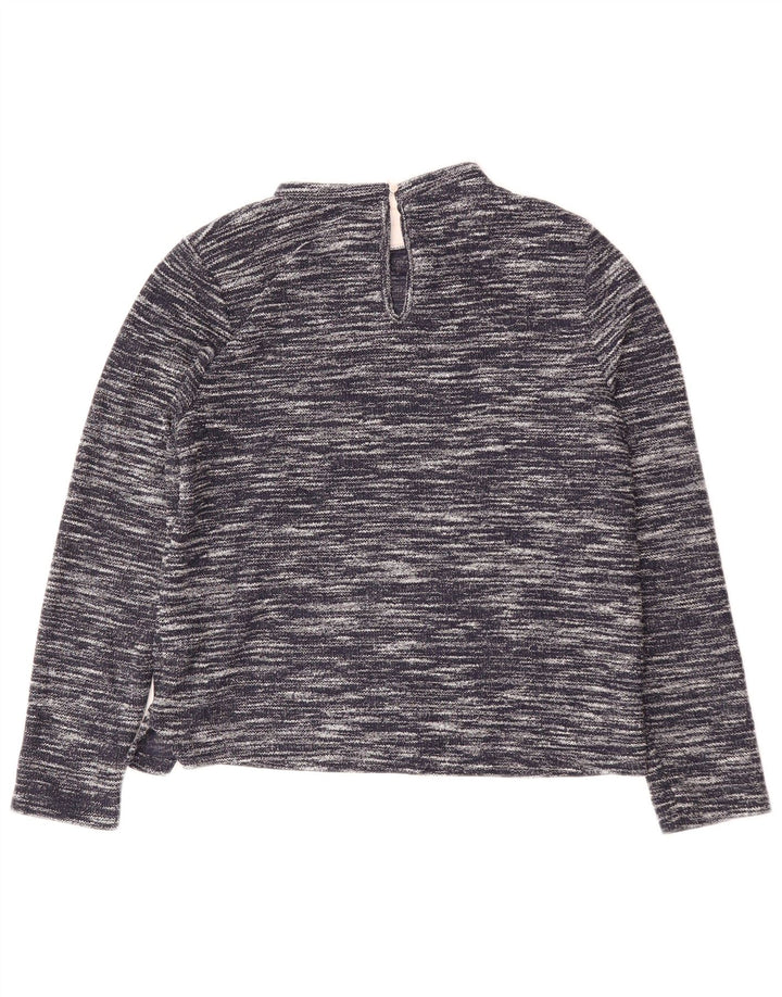 Γυναικεία μακρυμάνικη μπλούζα Oasis Top UK 14 Medium Navy Blue Flecked