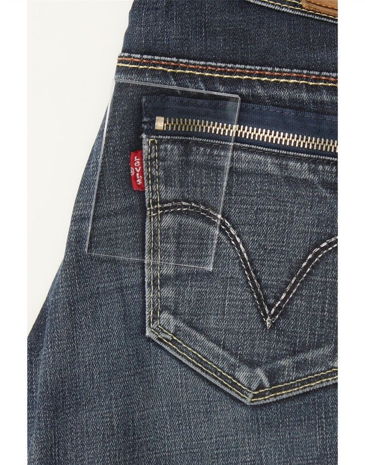 LEVI'S Womens Skinny Jeans W28 L30 Navy Blue Vintage Levi's and Second-Hand Levi's from Messina Hembry 