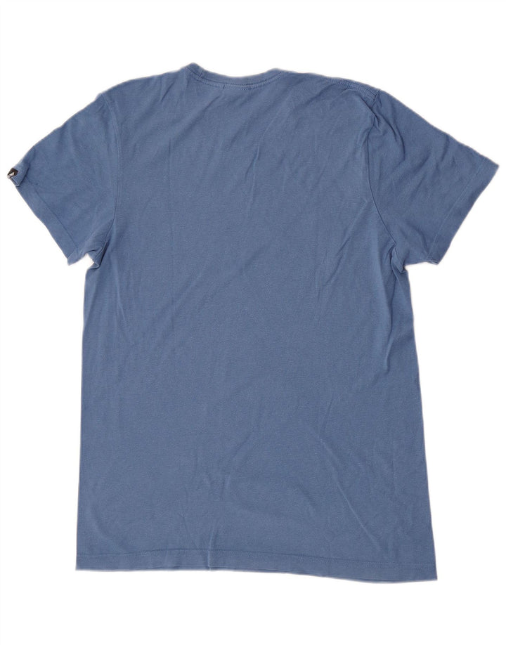 Ανδρικό γραφικό T-Shirt Adidas Top Small Blue βαμβακερό