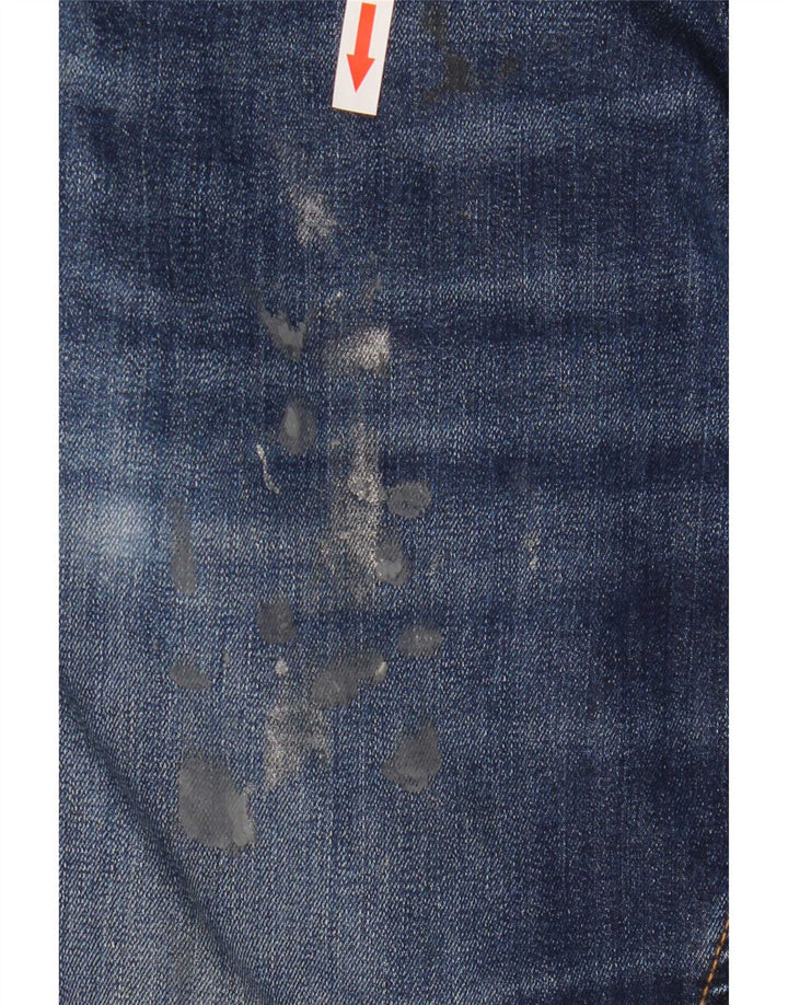 Jack & Jones Ανδρικό Jake Bootcut Jeans W34 L30 Navy Blue Cotton