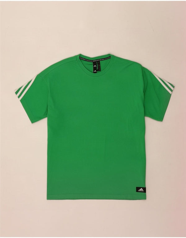Ανδρικό T-Shirt Adidas Top XL Πράσινο βαμβακερό