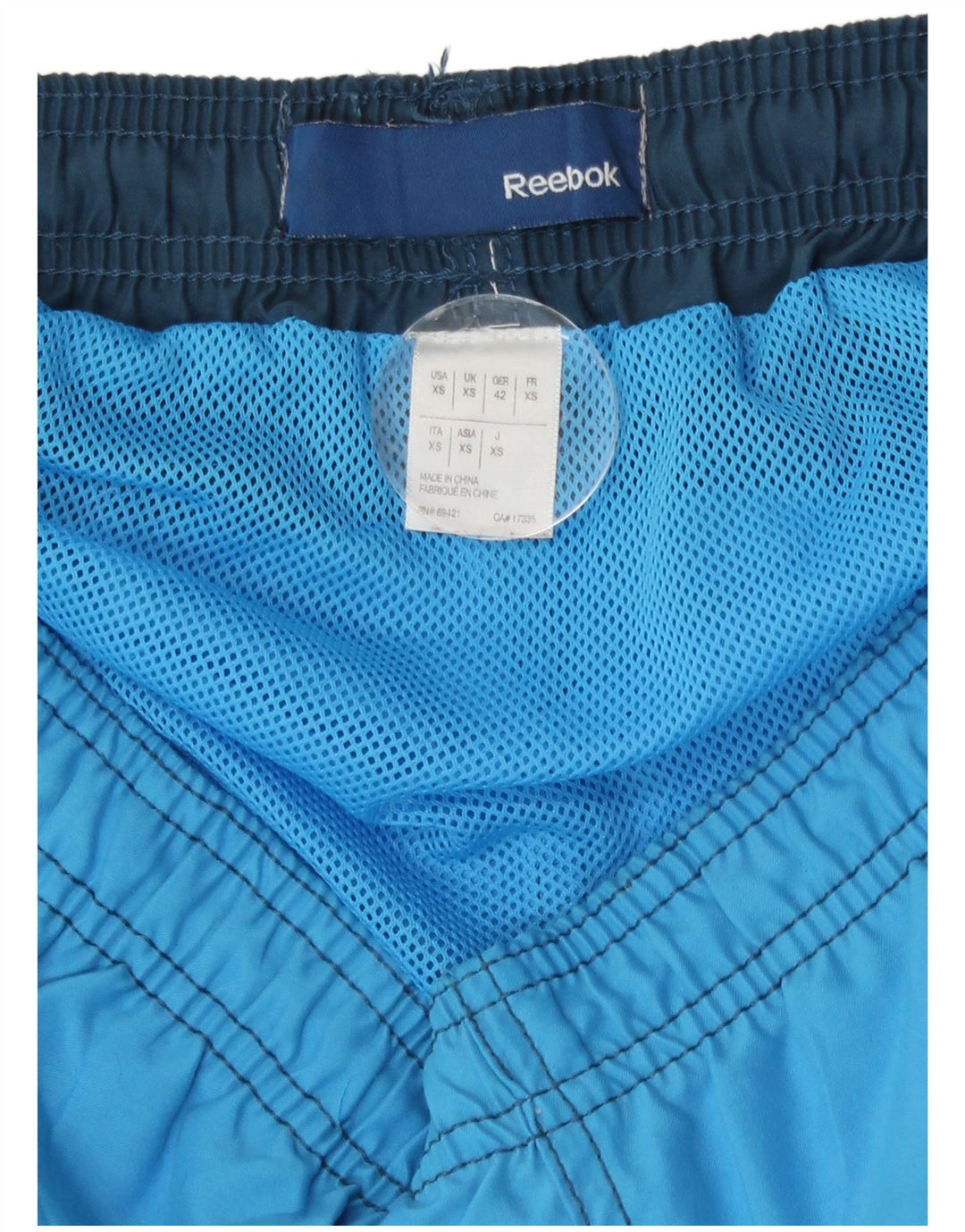 Ανδρικά γραφικά αθλητικά σορτς Reebok XS Blue Colourblock