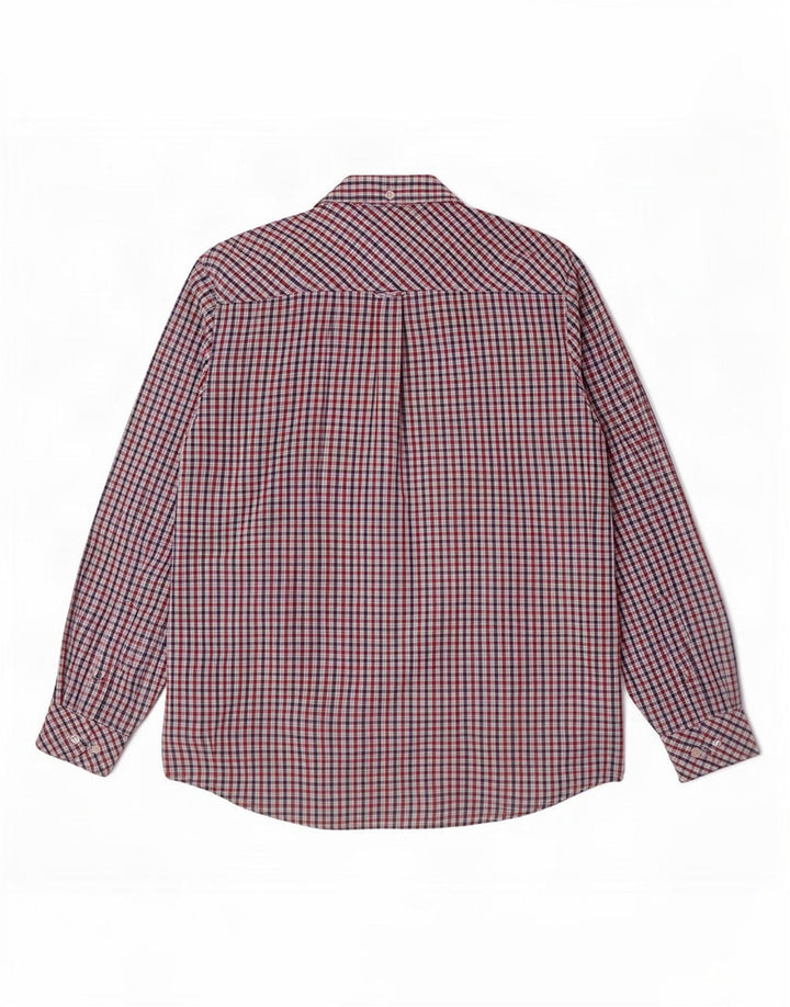 Ανδρικό πουκάμισο Ben Sherman Heritage μεγάλο κόκκινο βαμβακερό