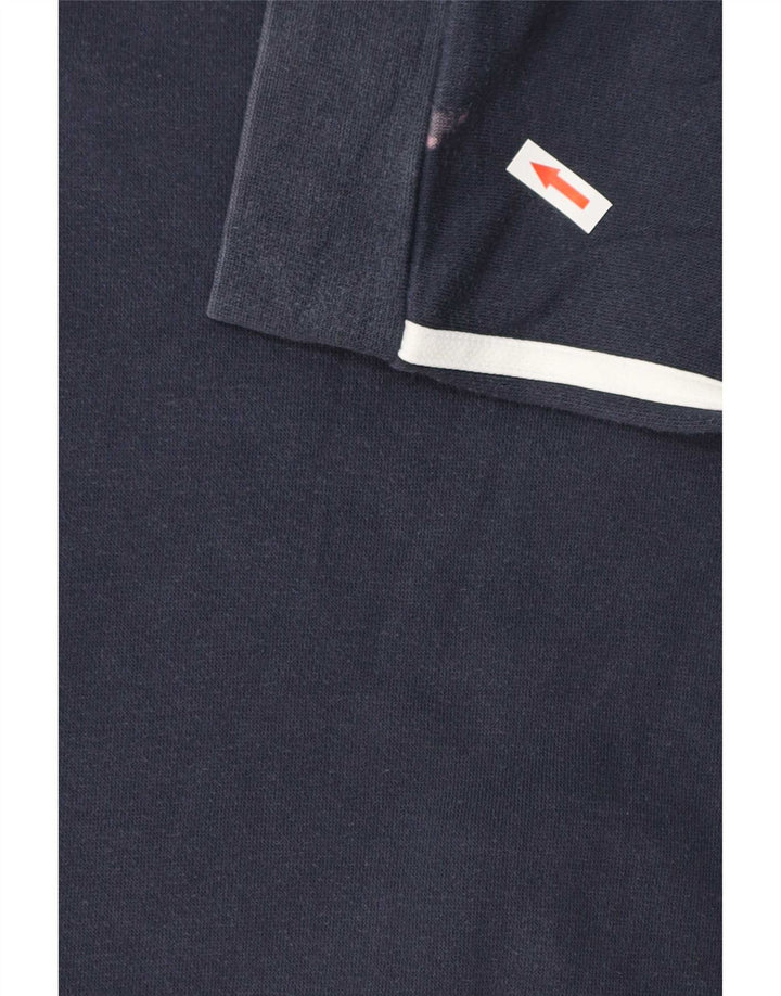 Ανδρική φόρμα Adidas Top Jacket Μεγάλο Navy Blue από βαμβάκι