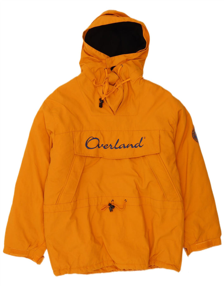 Ανδρικό μπουφάν Anorak με κουκούλα Overland UK 38 Medium Orange Polyester